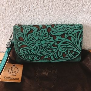 COPY - Western turquoise wallet